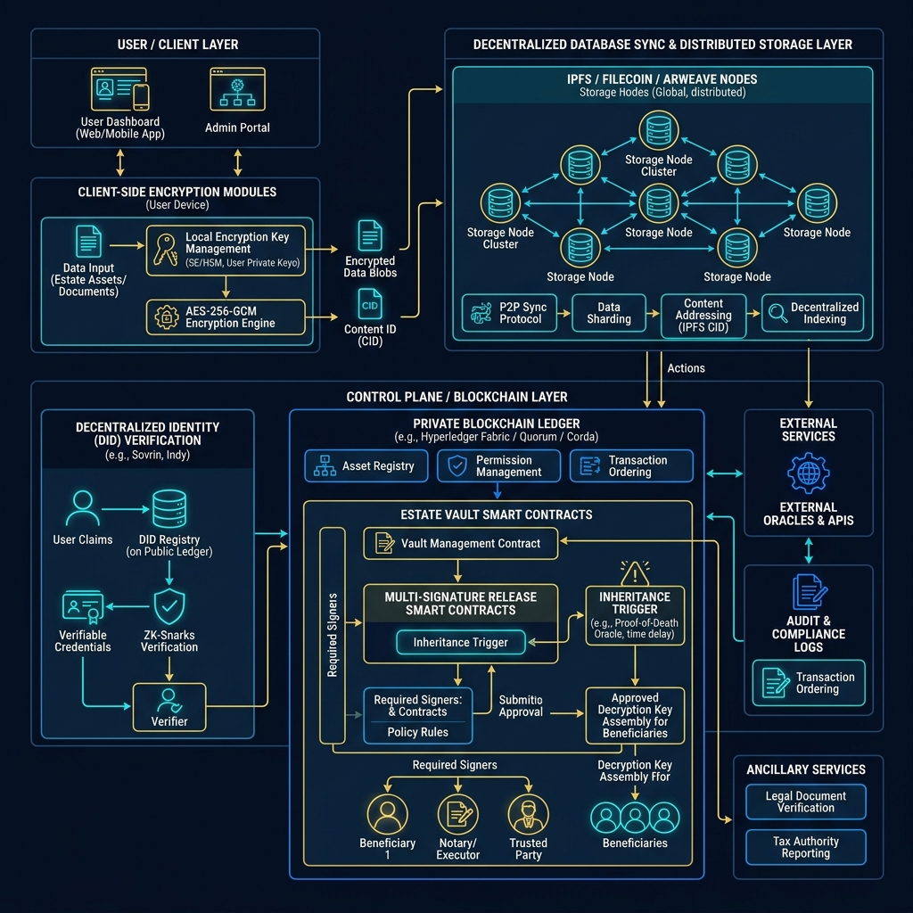 Legacy Vault Protocol — System Architecture