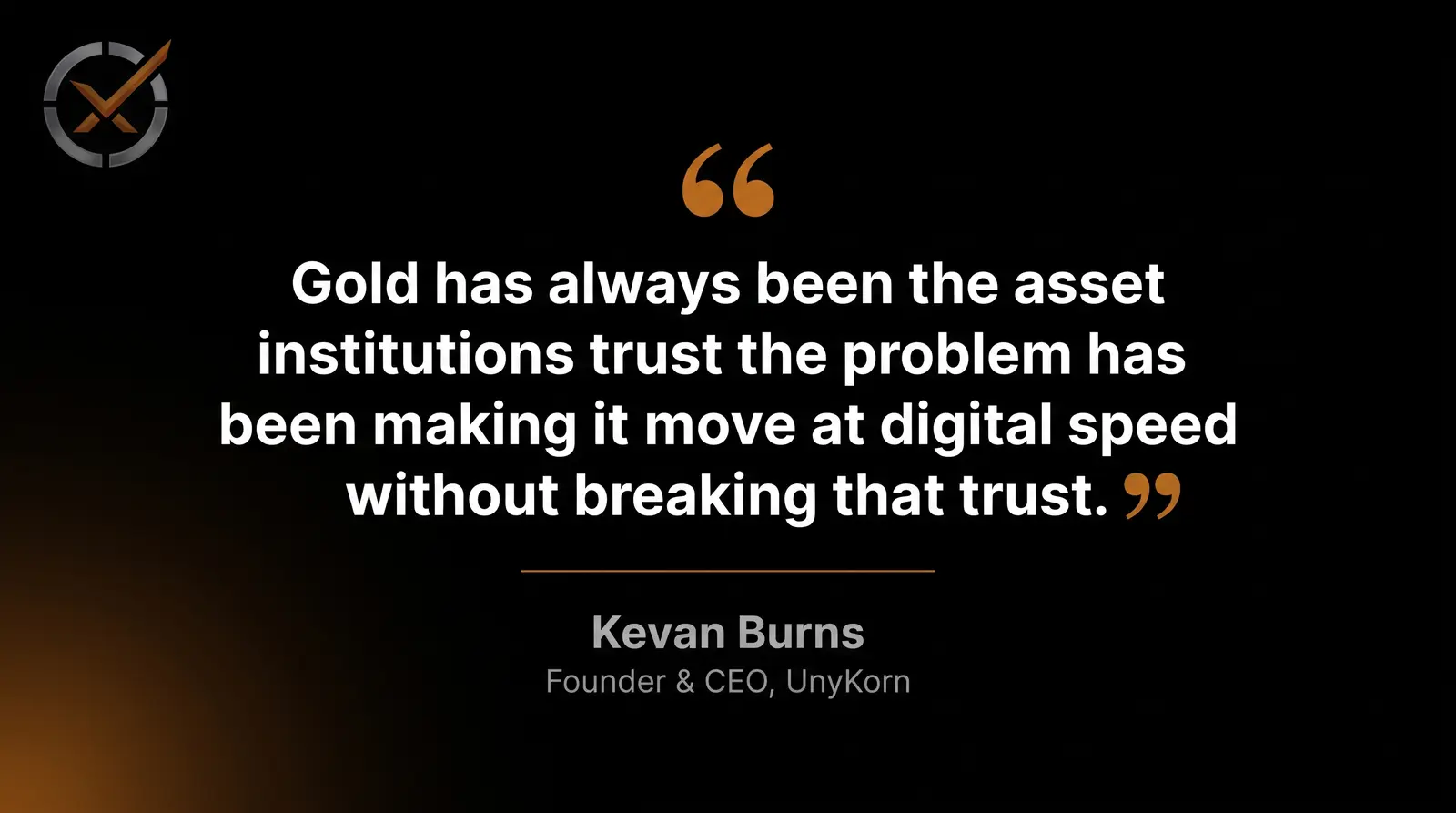 Kevan Burns, Founder and CEO of Unykorn